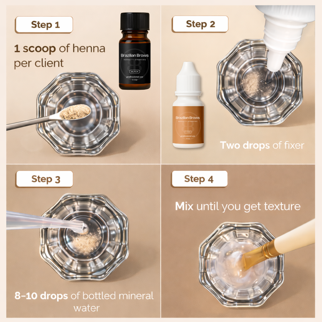 Brazilian Brows Henna - Medium Blonde