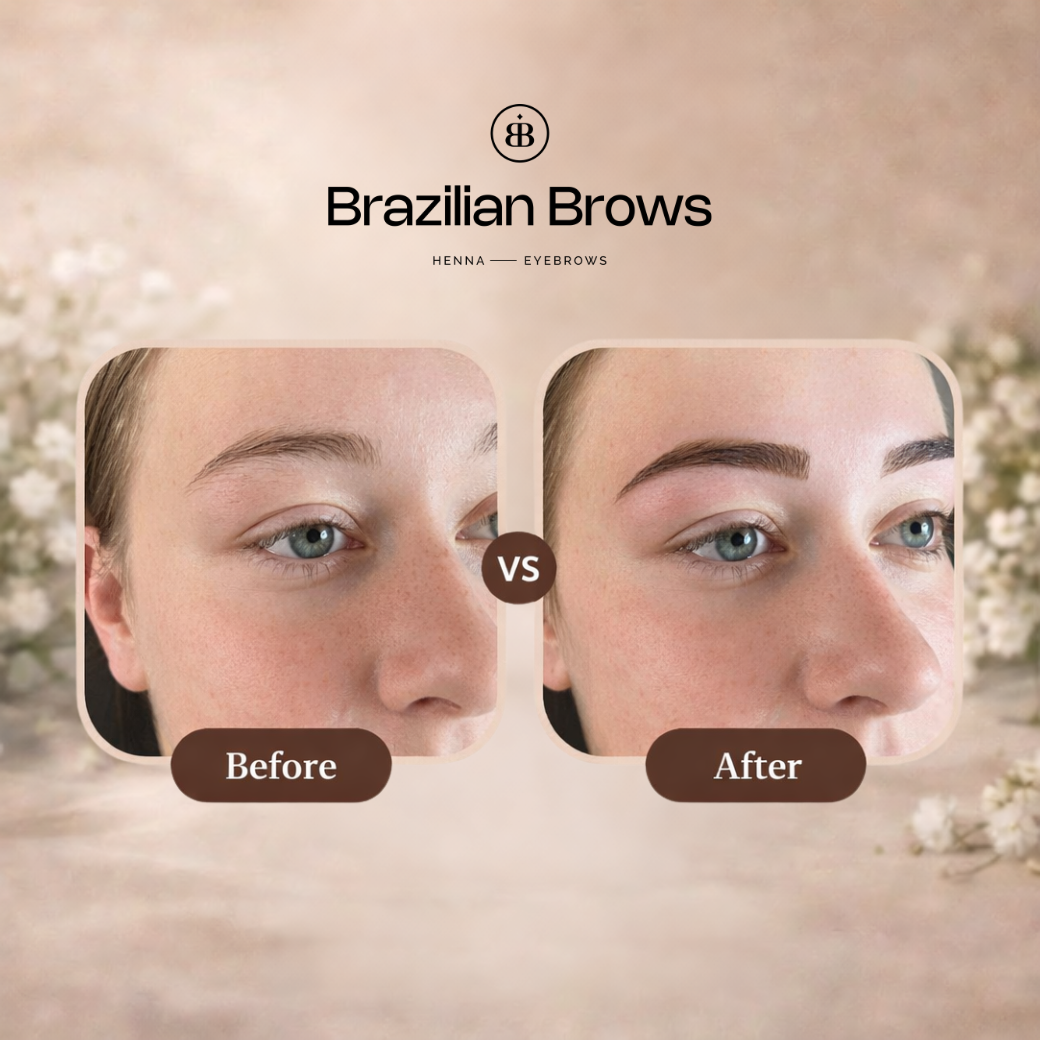 Henna Brow Kit - 3 Farben (±105 Behandlungen)