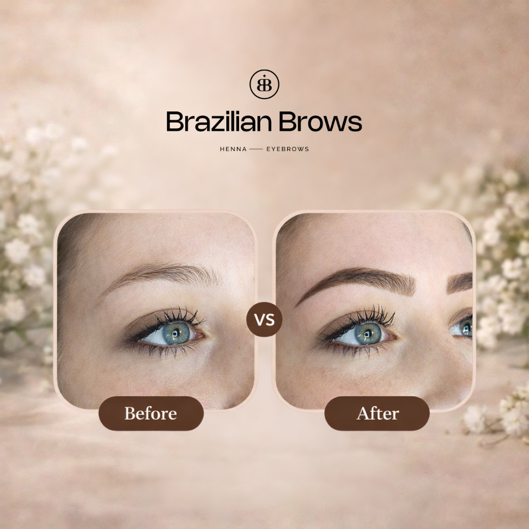 Henna Brow Kit - 3 Farben (±105 Behandlungen)