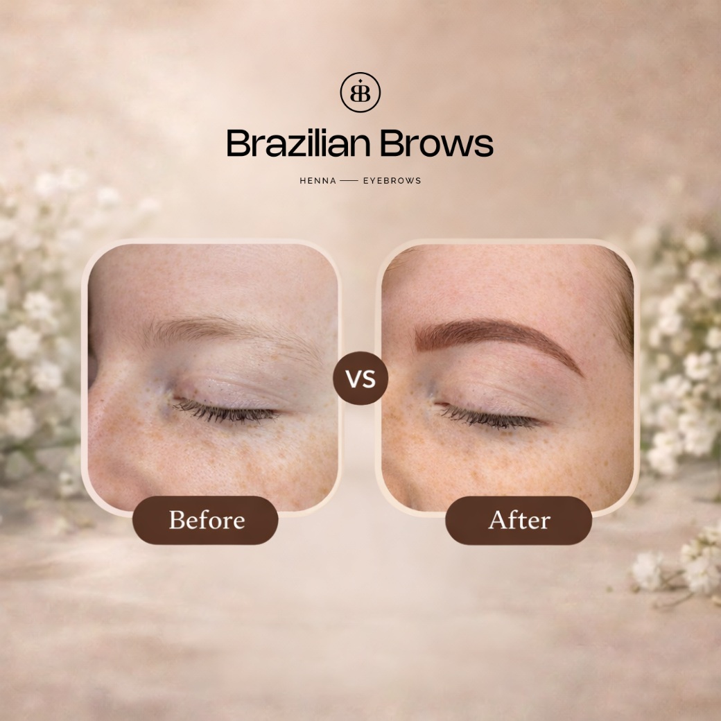 Brazilian Brows - Augenbrauen Henna - Medium Chestnut