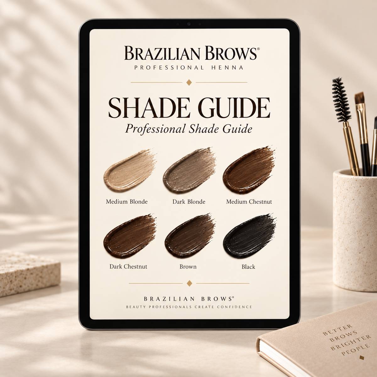 Guide professionnel des teintes Brow Henna