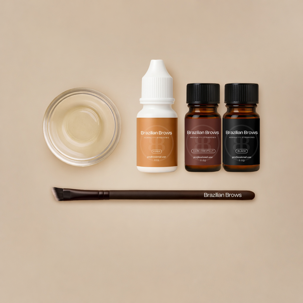 Henna Brow Starter Kit (±70 Behandlungen)